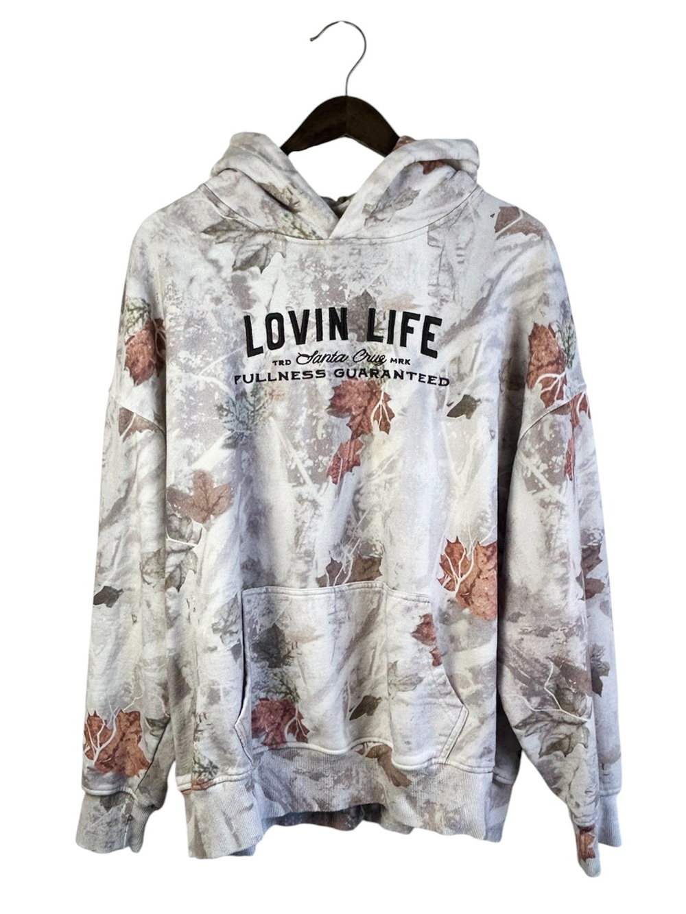 LOVIN LIFE INC. Winter Camouflage Hoodie